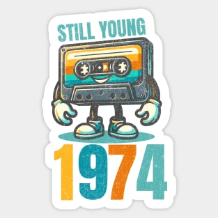 Still Young 1974 - Vintage Cassette Tape Sticker